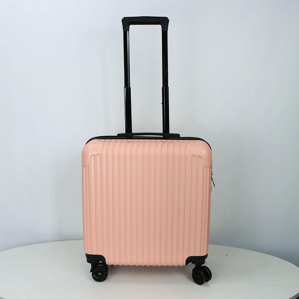 Lightweight 18" Mini Trolley Suitcase with Universal Wheels & Combination Lock