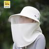 1Pcs Unisex Sun Hat with Face Neck Cover Summer 360° Full Protection UV Resistant Mosquito Net Hat for Gardening Hiking Fishing