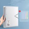 Multifunctional PP Storage Booklet Loose Leaf A4 Binder Family ID Storage Bag Dustproof Photo Album School