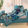 1pc Pharmacist Gratitude Blanket, Inspirational Messages, Gift for Female Pharmacists, Medical Assistants, Pharmacy Technicians, Home Decor
