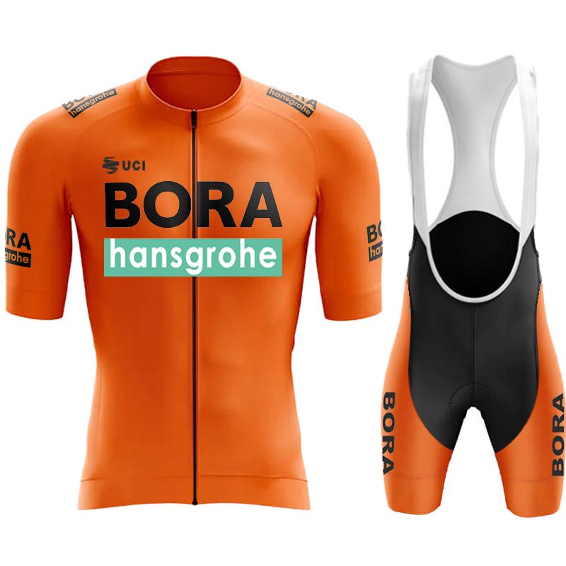 Letnia odzież rowerowa 2026 MTB Koszulka UCI BORA Odzież męska Męska odzież rowerowa Wiosenne męskie zestawy rowerowe Zestaw sportowy Spodnie żelowe Jednolity szosowy