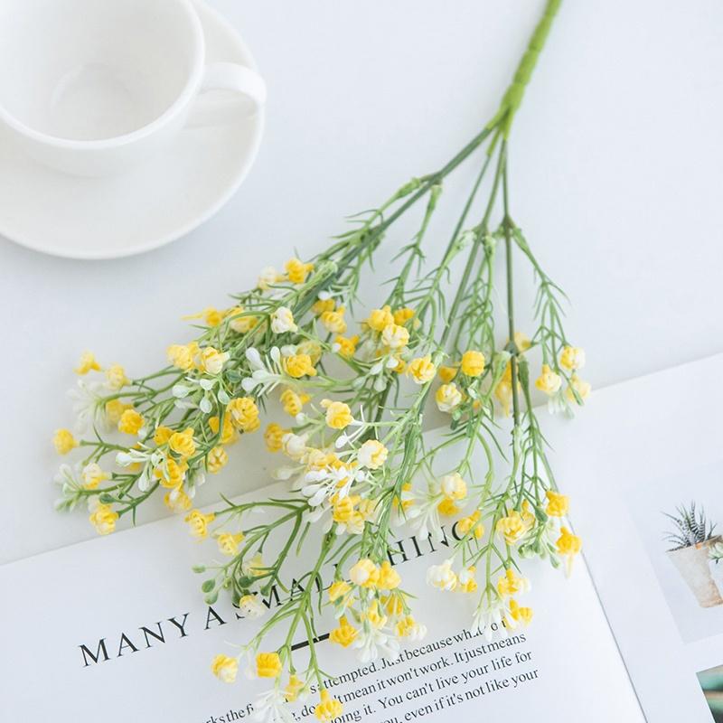 Simulated Stars All Over The Sky Artificial Flower Plant Gypsophila Wedding Bridal Bouquet Home Vase Table Party Outdoor Gadget