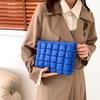 Stylish Pleated Handbag And Cosmetic Pouch For Women Practical Makeup Bag Suitable For Parties And Everyday Use