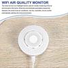 Zigbee Tuya 3.0 Air Quality Monitor Air Housekeeper 5 In 1 Formaldehyde Voc Co2 Temperature Humidity Detector Sensor