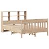 VidaXL Bed Frames Without Mattress 150x200 Cm Solid Pine Wood, Bed, Bedroom Furniture, Wooden Bed, Double Bed, 3323218