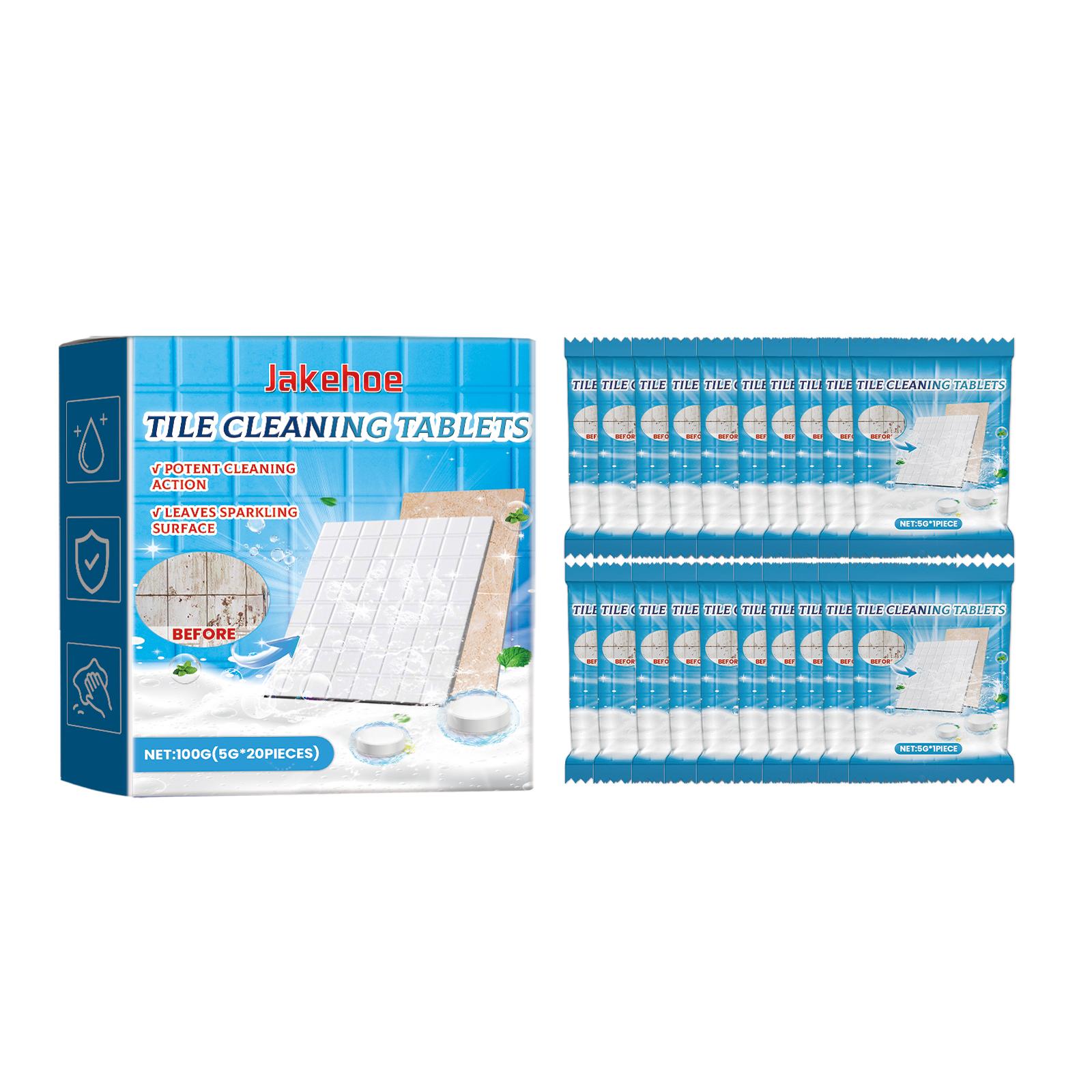 

Таблетки для чистки плитки Jakehoe удаляют накипь, придают блеск, чистят бытовые ванные комнаты, кухни, напольную плитку, чистящее средство для ванны