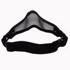 V1 Tactical Outdoor Self-Defense Half Face Steel Mesh Protective Mask