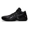 Asics Gel-Hoop V13 Mode Bequemes Textil Synthetisches Leder Low-Top Basketballschuhe Unisex Sneaker Schwarz 1063A035-001