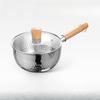 Panela Rasa de Neve Aço Inoxidável Doméstico Panela de Leite Panela para Alimentos Panela para Sopa Panela para Macarrão Instantâneo