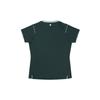 YONEX 255Ts014F Green Women'S Sleeve Color Point Tennis Gamewear
