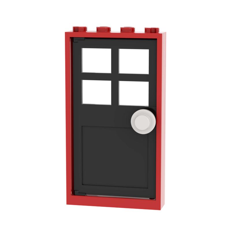 Tür Fenster Bausteine Kompatibel Große Marke Kinderspielzeug 60596 60623 6141 Frühes Lernen MOC Bildung Geschenke