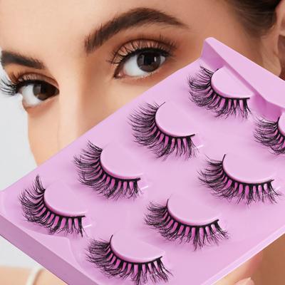 Imitation Mink Hair False Eyelashes Messy Fried Hair Dense Imitation Eyelashes