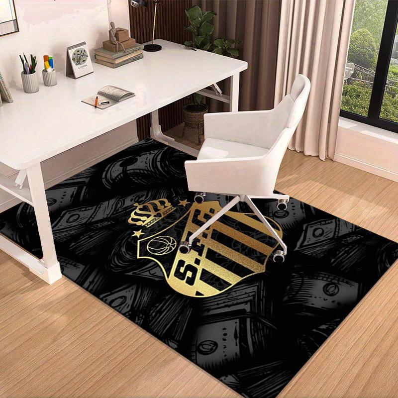 Fc Crest Design Printed Area Rug for Office, Chair Rug, Decorative Carpet Floor Mat, Large Size Fan gifts Christmas gifts