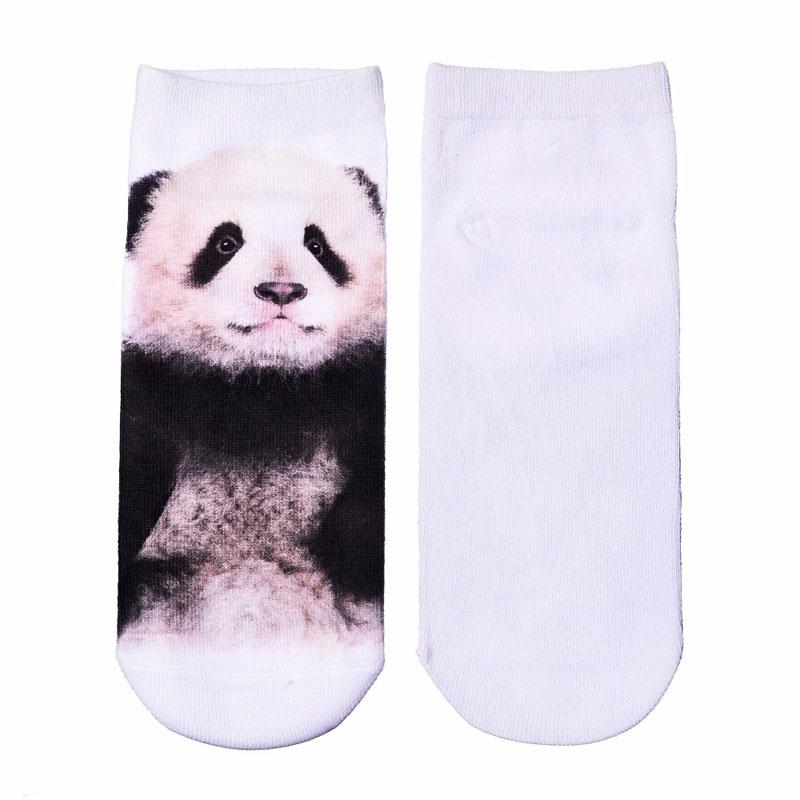 Neu 3D Druck Tier Mode Tiger Panda Katze Hund Löwe Süßigkeiten Fleisch Kunst Bunt Damen Lustige Socken Neuheit Geschenk Dropship