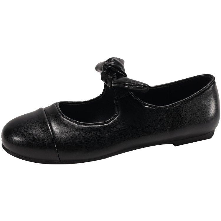 [Ushilai] French Xiaoxiangfeng Bow Mary Jane Shoes Women's 2025 Spring New Sweet Versatile Single Shoes