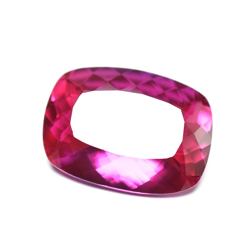 Natural Pink Sapphire Loose Gemstone 20.90 Ct Cushion Shape September Birthstone for Gem Collections