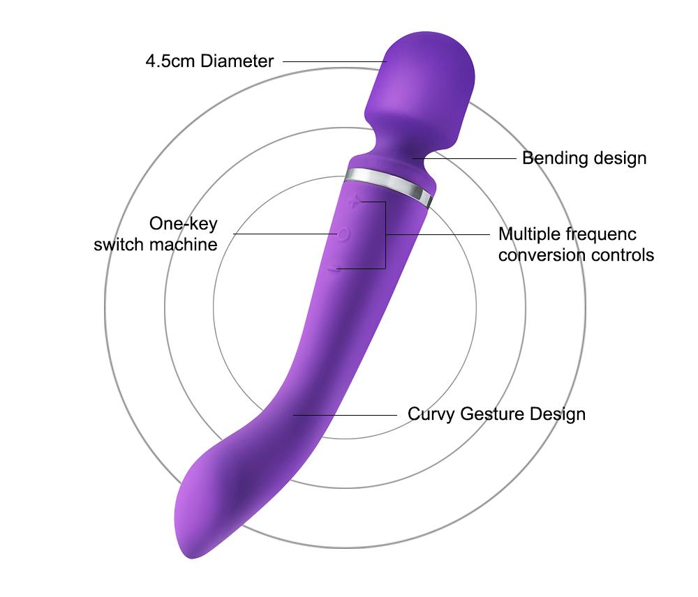 Dildo-uri puternice cu 20 de viteze Vibrator AV Baghetă magică Jucării sexuale pentru femei Stimulator de clitoris pentru adulți Produse intime pentru adulți