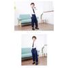 Spring and Autumn New Casual Lace-up Black Boy Leather Shoes Hollowed Out Feet Breathable British Korean Version of Small Children's Shoes