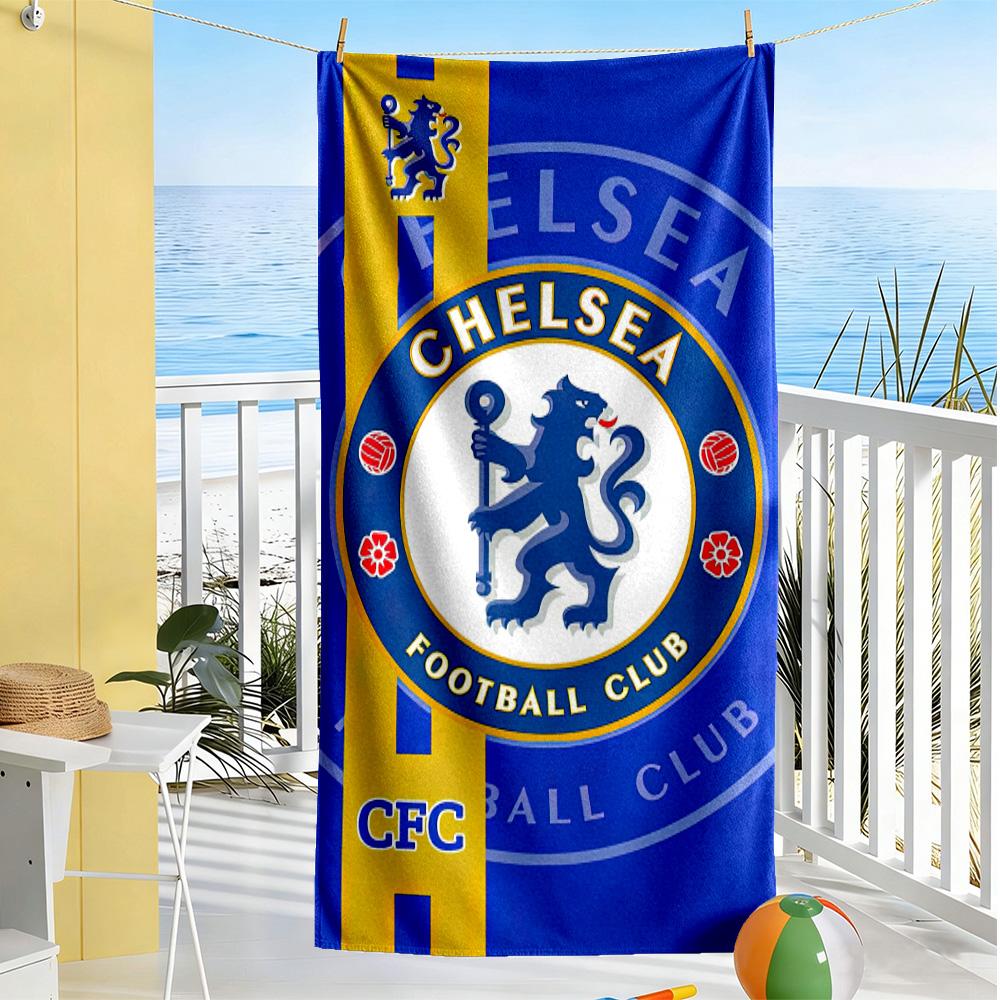 Amore Logo Chelsea Football Club Telo da Spiaggia Super Morbido & Assorbente Confortevole Leggero