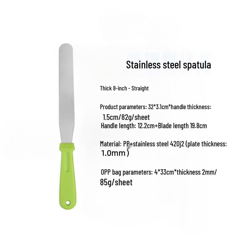 Wheat Straw Spatula & Cake Scraper Set