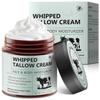 WHLH & WELL-BEING Beef Tallow for Skin, Beef Tallow and Honey Balm, All-Natural Ingredient Moisturizer for Face & Body Skin Care 1Pack