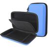 2Pcs EVA Protective Hard Package Portable Storage Bag for Nintendo 3ds XL Game Consoleblue