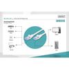 Cordon de raccordement digitus premium - rj-45 (m) - rj-45 (m) - 15 m - sftp - cat 5e - gris