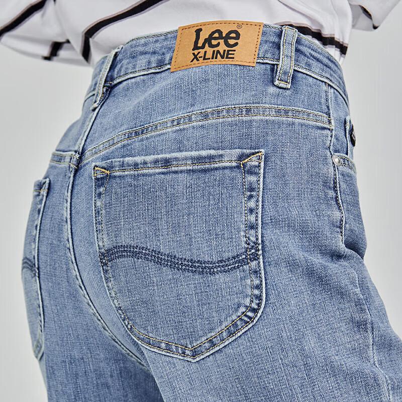 Lee 411 Women's High-Waist Straight Leg Jeans
