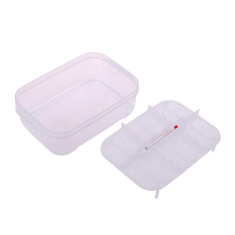 12 Reptile Egg Inkubatorbrett Termometer DIY Inkubasjon Gekko Øgle Slange