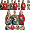 Luxuriously Soft Women Christmas Sweater Santa Claus Cat Dog Xmas Jumper Top