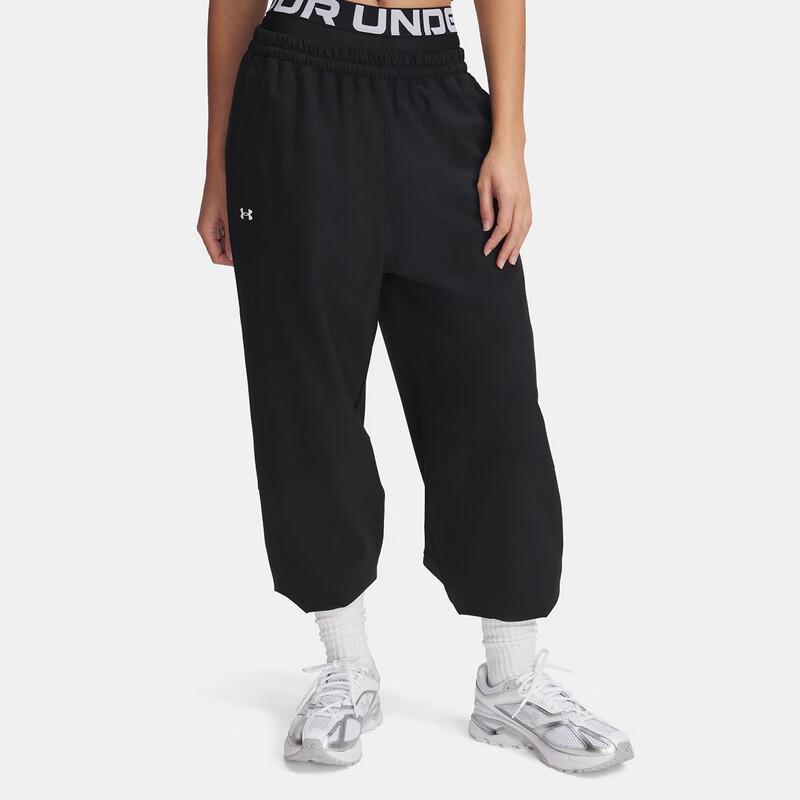 Женские тренировочные брюки Under Armour Rival Woven M чёрный