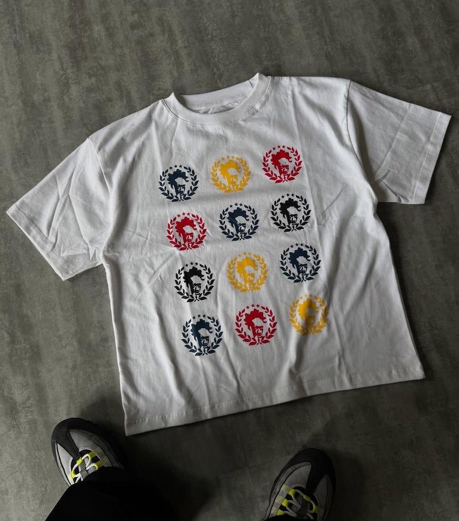 Y2K Retro Gothic High Street Men Women T-shirts American Harajuku Shirt Letter Logo Pattern Punk Round Neck Short Sleeve