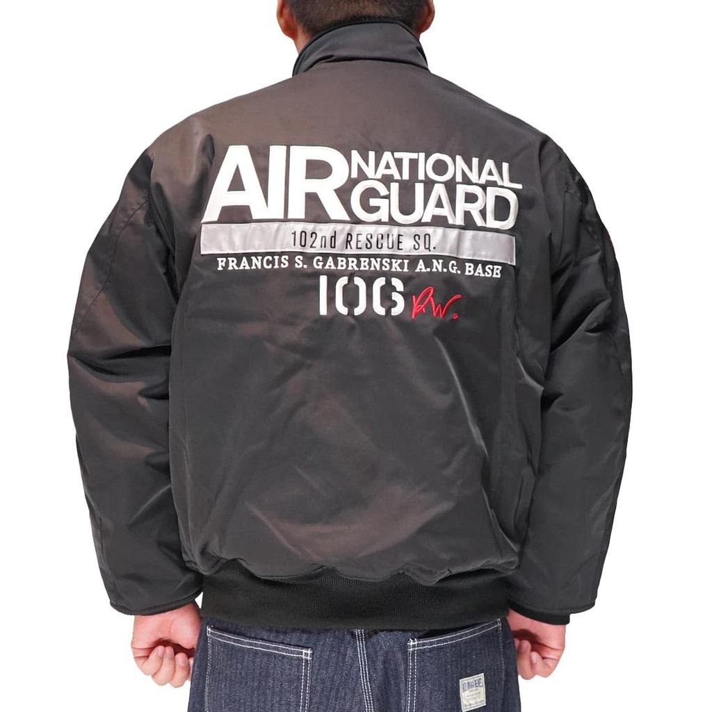 AVIREX New York Air National Guard CWU Jacket Filling Blouson Outerwear Avirex 783-3252064 Men's (M, Black)