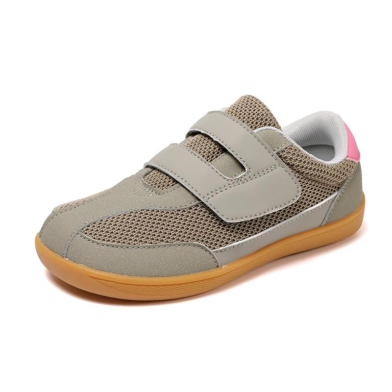 Kinder Schuhe mit breiter Zehenbox Barfußschuhe Kleinkindschuhe Babys Kinder Outdoor Flache Walking Sneaker Rutschfest
