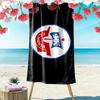 FC Hansa Rostock Druck Strandtuch, Großes Weiches Schnelltrocknendes Handtuch für Strand Camping Schwimmen
