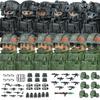 City SWAT Ghost Commando Figures Special Forces Figures Building Blocks UN Army Soldier Police Military Weapone Bricks Toys