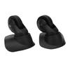 1 Pair Luggage Suitcase Wheels Replacement for 47R Silent Trunk Luggage Wheels Spare Part Black Suitcase Casters