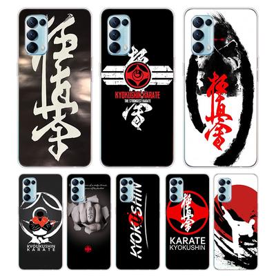 Oyama Kyokushin Karate For OPPO Reno7 SE 6 5 Z F 4G 5G Find X2 X3 Neo Lite Pro Plus Transparent Soft Phone Case Coque