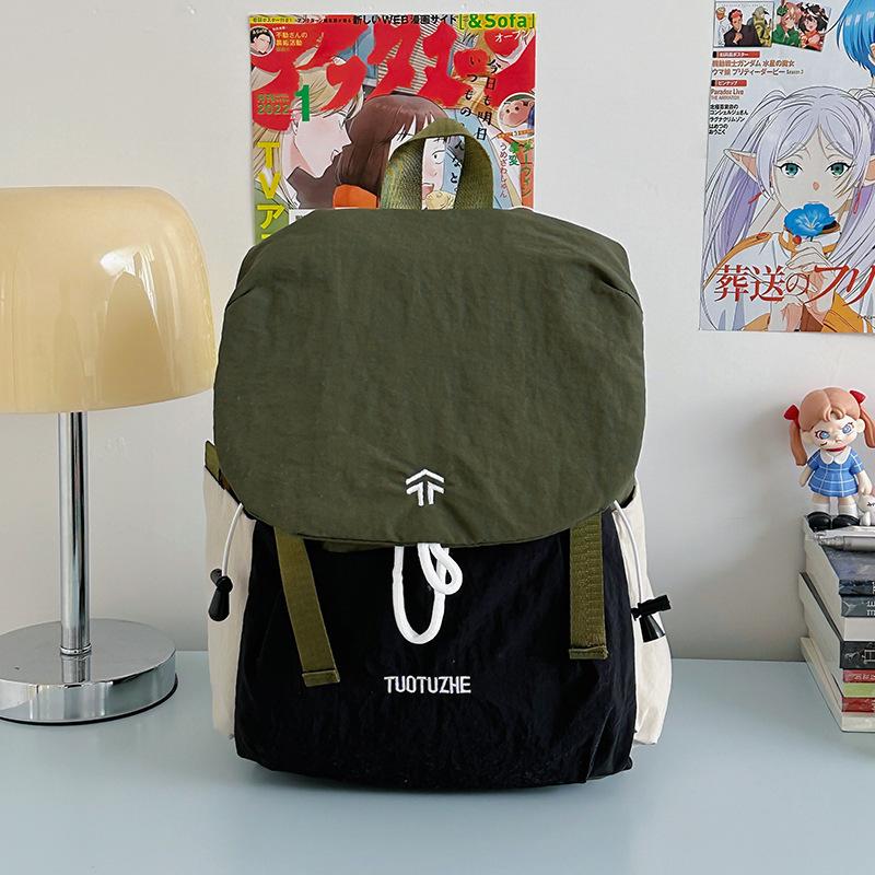 

Japanese travel light backpack 2025 new niche ins outdoor camping backpack women s backpack