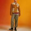 Timberland Giacca Unisex Color Block con Collo Alto e Zip Giacca Grano A6B36-P47