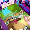 Masha and The Bear Print Rug, Washable Floor Carpet, For Entryway Dorm Laundry Room Office Study, Home Decor Birthday Christmas Gift