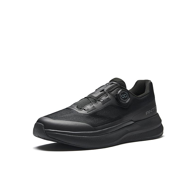 Anta Training Series Shenxing 12 Pro Urban Commuting Shock Absorbing Breathable Low Top Training Shoes Men Sneaker Basic-Black 112537711-1