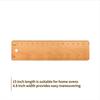 15 Inch Baguette Transfer Peel Beech Wood Food-Grade Baguette Flipping Board Versatile Smooth Surface Baking Board Home Kitchen