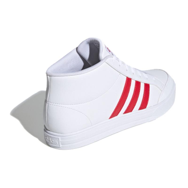 Adidas Neo Vs Set Mid 'White Red' Sneakers FW5673