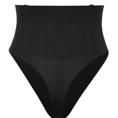 Seamless Mid High Waist Tummy Control Butt Lifting Shaping Thong Panties For Women