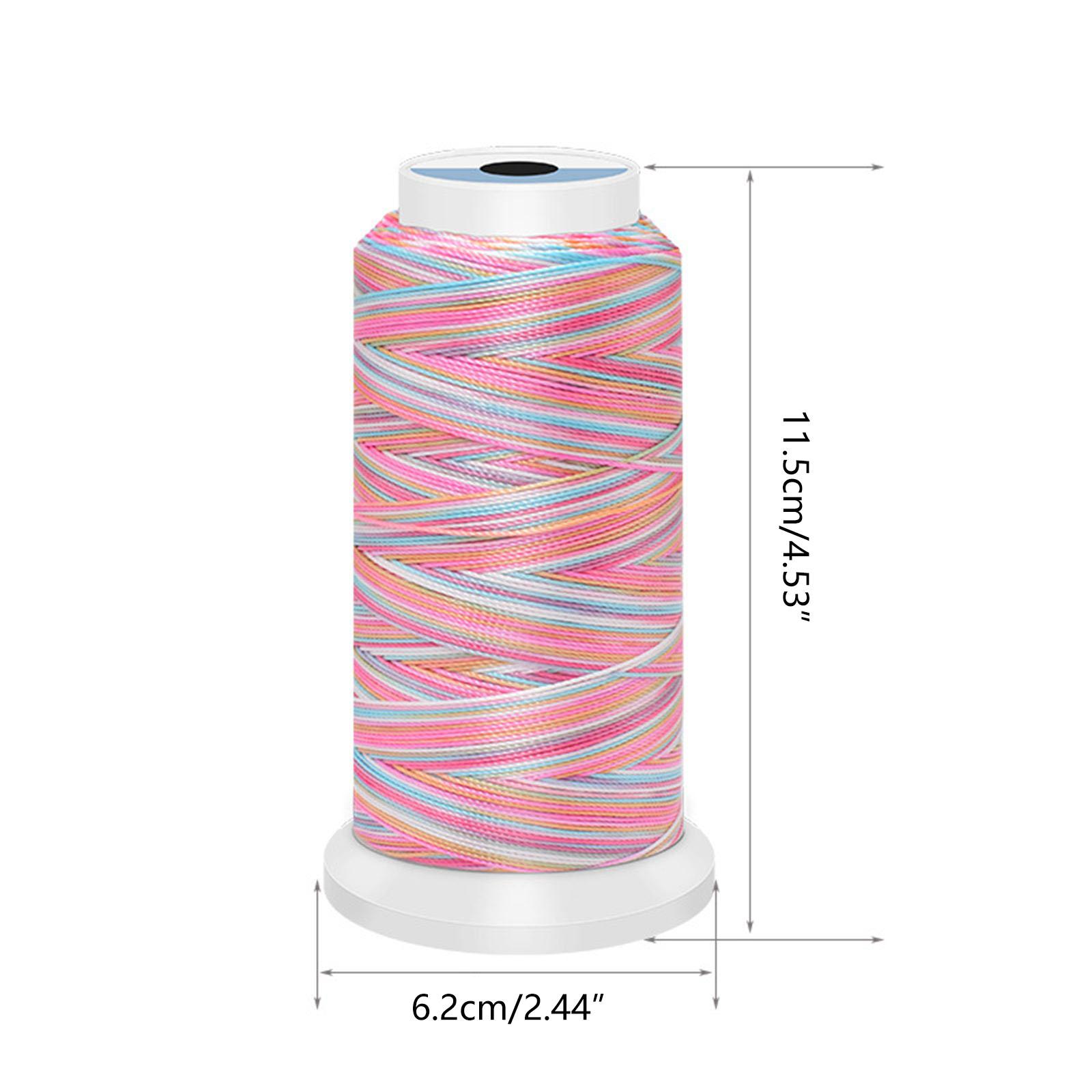 Цветная нить для бисероплетения 459 ярдов/рулон полиэстеровая нить 0 — фото 3