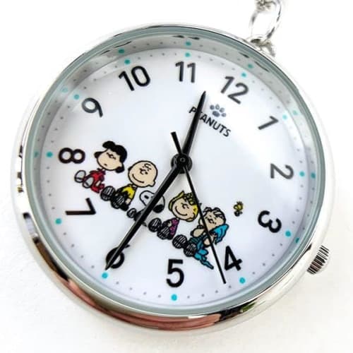 Fieldwork Women's Snoopy Analog Keychain Watch, Silver, PNT035-1