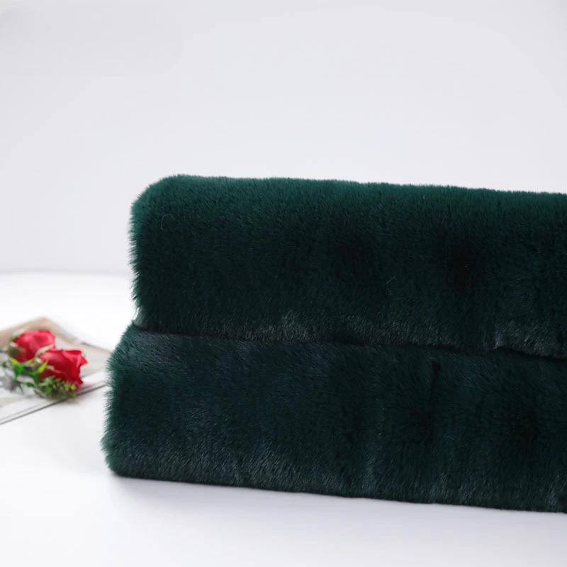 

Однотонный цвет 2,5 см утолщенный искусственный мех кролика выдры короткая плюшевая ткань изготовление своими руками плюшевая ткань дисплей фон шарф подушка 100x180cm