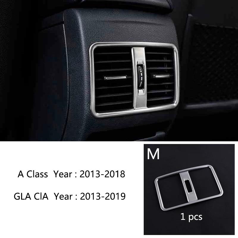 Para Mercedes Benz Classe A CLA GLA W176 C117 Cinzeiro da Consola Central do Carro Caixa de Câmbio Porta Copos Capa Tira de Acabamento Moldura