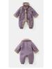 DUUDUU Winter Cotton Rompers for Newborns & Infants, Fleece-Lined, Class A, Thick Jumpsuits